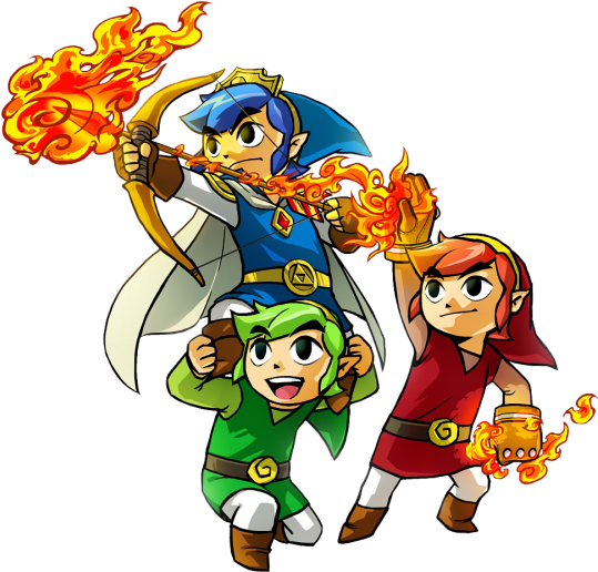 Render » The Legend Of Zelda - Tri Force Heroes Link (610x600), Png Download