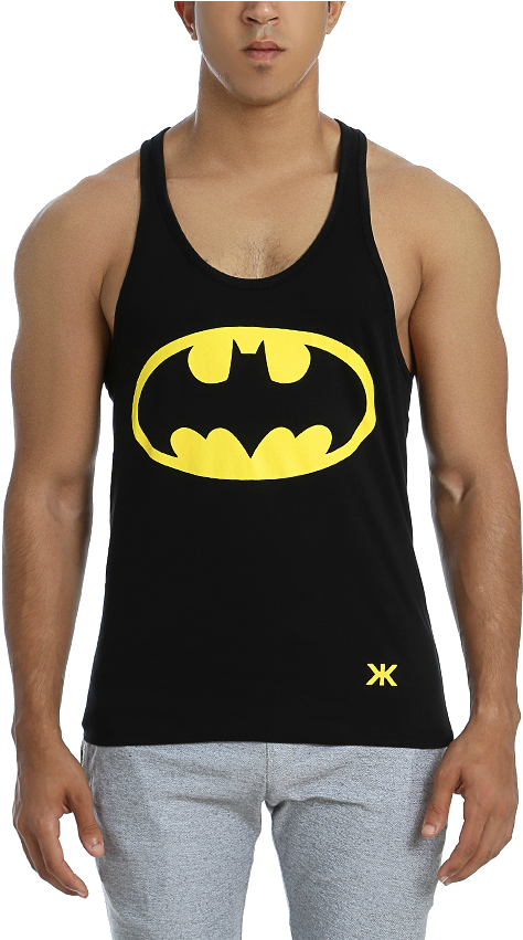Batman Stringer T-shirt Black - Infant: Batman - Classic Logo (850x850), Png Download