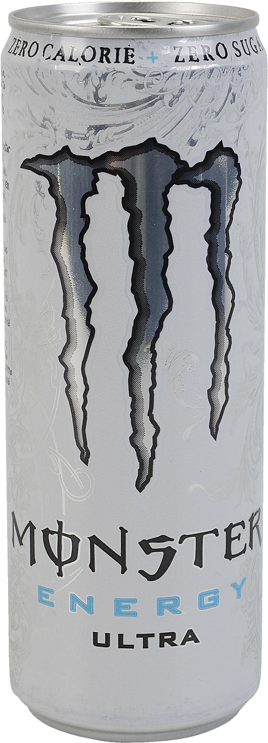 White Monster Energy Drink (1500x1500), Png Download