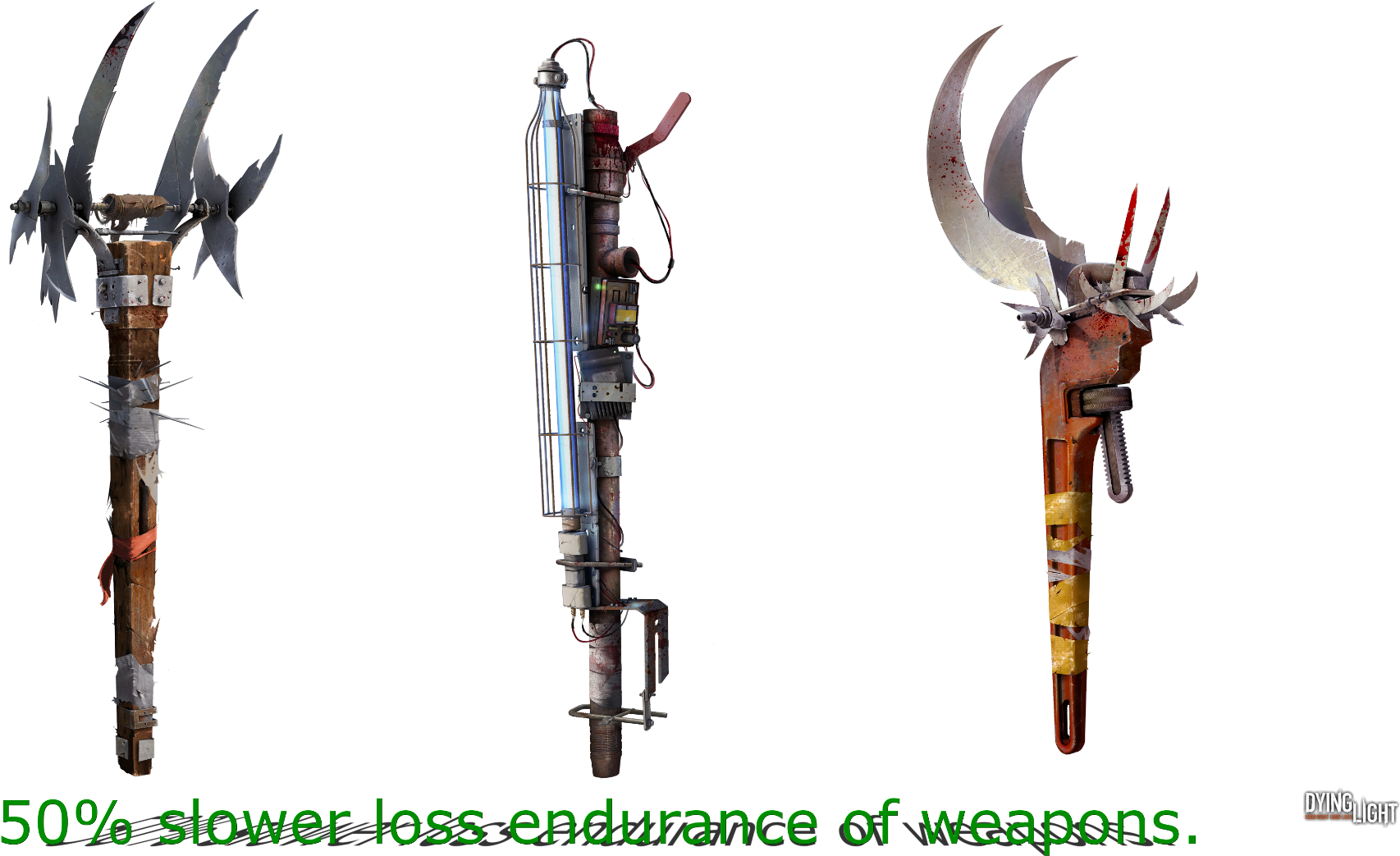Dying Light Mods Transparent Background - Dying Light 2 Weapons (1920x1077), Png Download