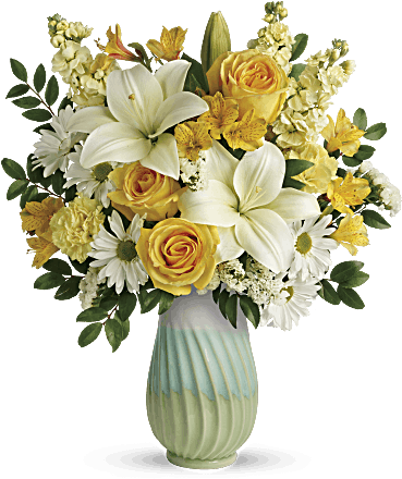 Art Of Spring - Summer Flower Arrangements (368x460), Png Download