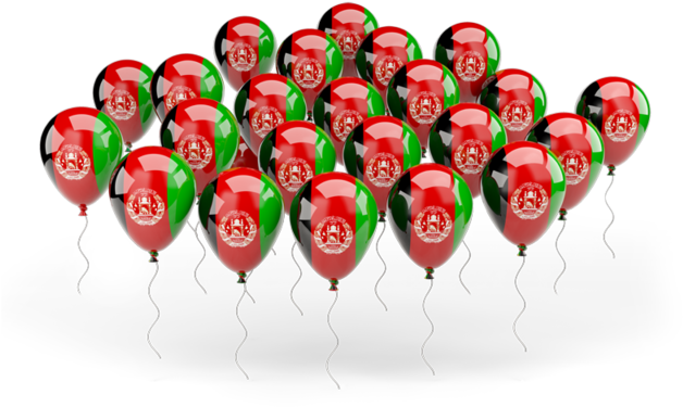 Vietnam Flag Balloons (640x480), Png Download