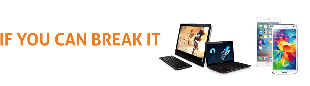 Bring Your Broken Desktop Computers, Laptops, Cellphones, - Output Device (1224x334), Png Download