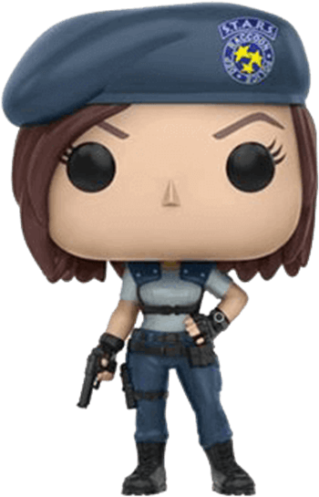 Resident Evil Jill Valentine Pop Figure - Resident Evil Funko Pop Jill (555x555), Png Download