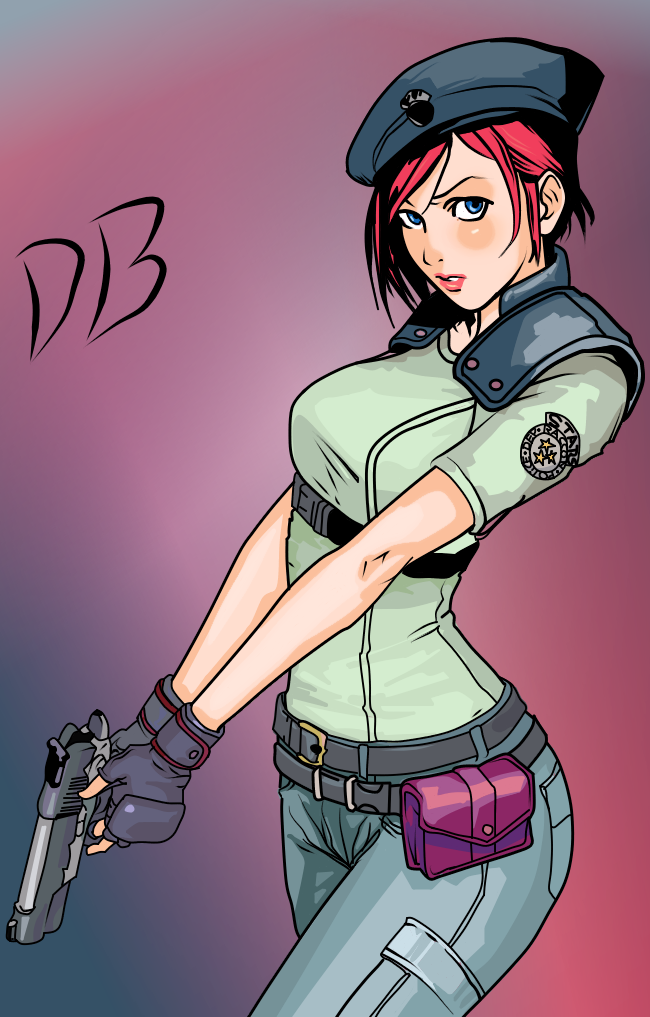 Jill Valentine - Jill Valentine Resident Evil (650x1017), Png Download