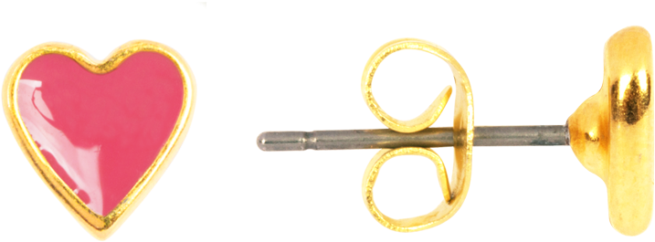 Neon Pink Hearts - Heart (1024x1024), Png Download