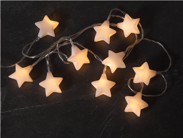 Light Chain Polly - Ljusslinga Stjärnor (600x600), Png Download