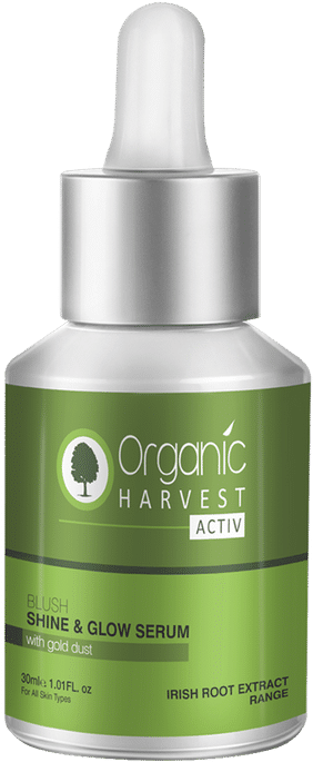 Organic Harvest Activ Blush Shine & Glow Serum - Aloes (800x800), Png Download