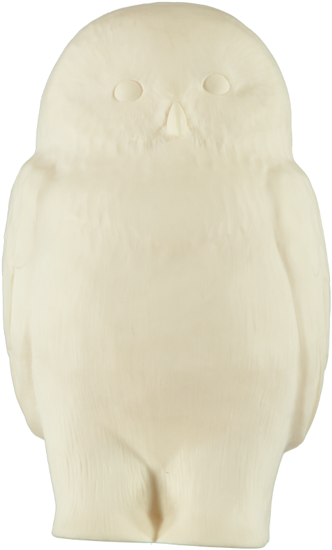 Snowy Owl Goodnight Light - Figurine (800x800), Png Download