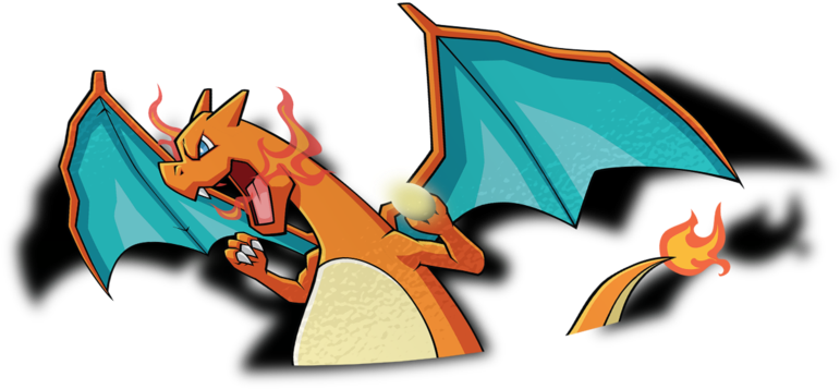 Charizard Peeker Sticker - Illustration (1280x1280), Png Download