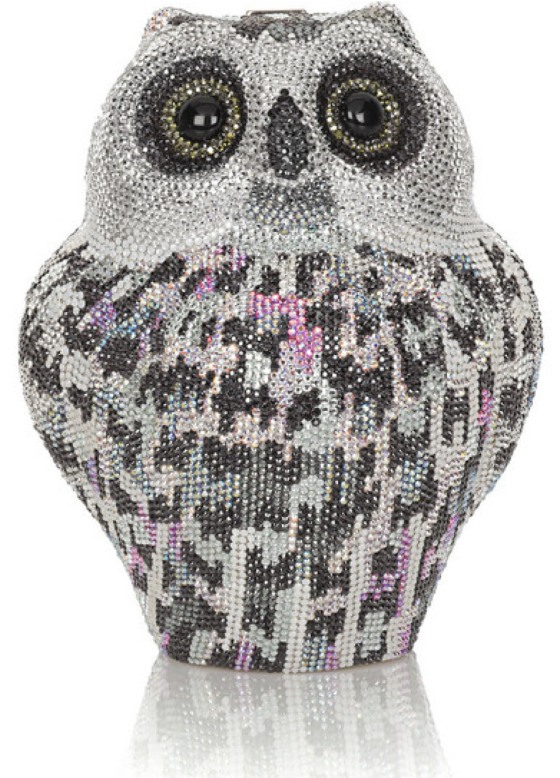 Larger / More Photos - Snowy Owl Judith Leiber Owl Purse (1200x1200), Png Download