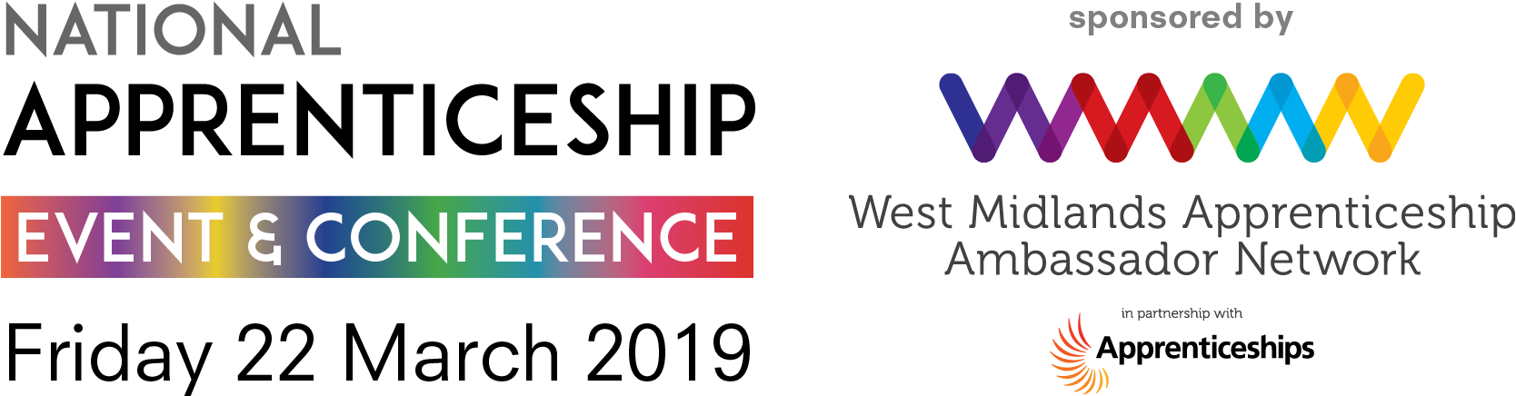 National Apprenticeship Event And Conference - Parallel (1667x501), Png Download