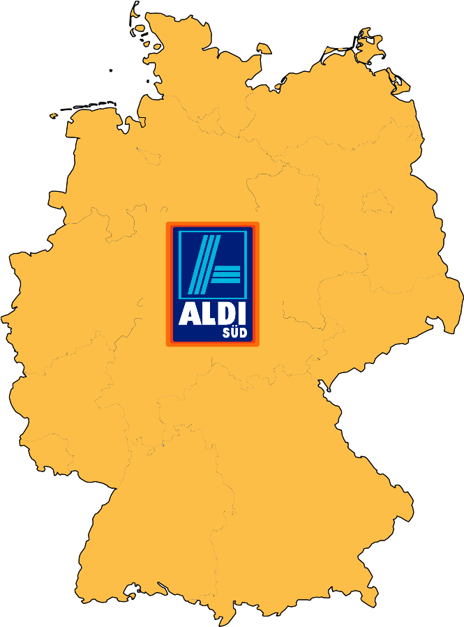 Vorschlag Zur Unterteilung Deutschland In Aldi Discounter - Love Aldi (696x898), Png Download