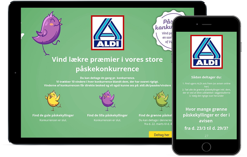 Easter Is The Time Of Year When Danes Do The Most Grocery - Aldi (847x700), Png Download