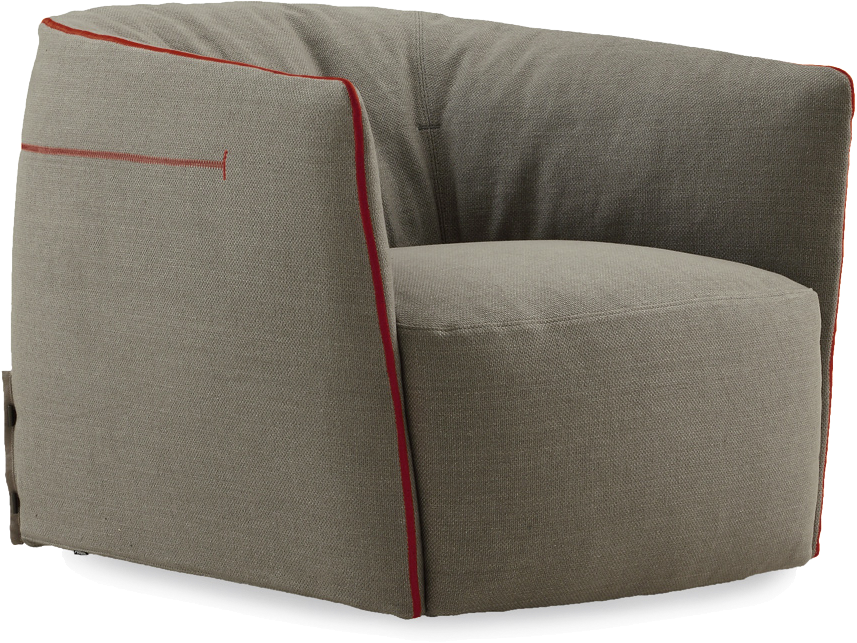 Santa-monica Armchair - Poliform Santa Monica Chair (1200x765), Png Download