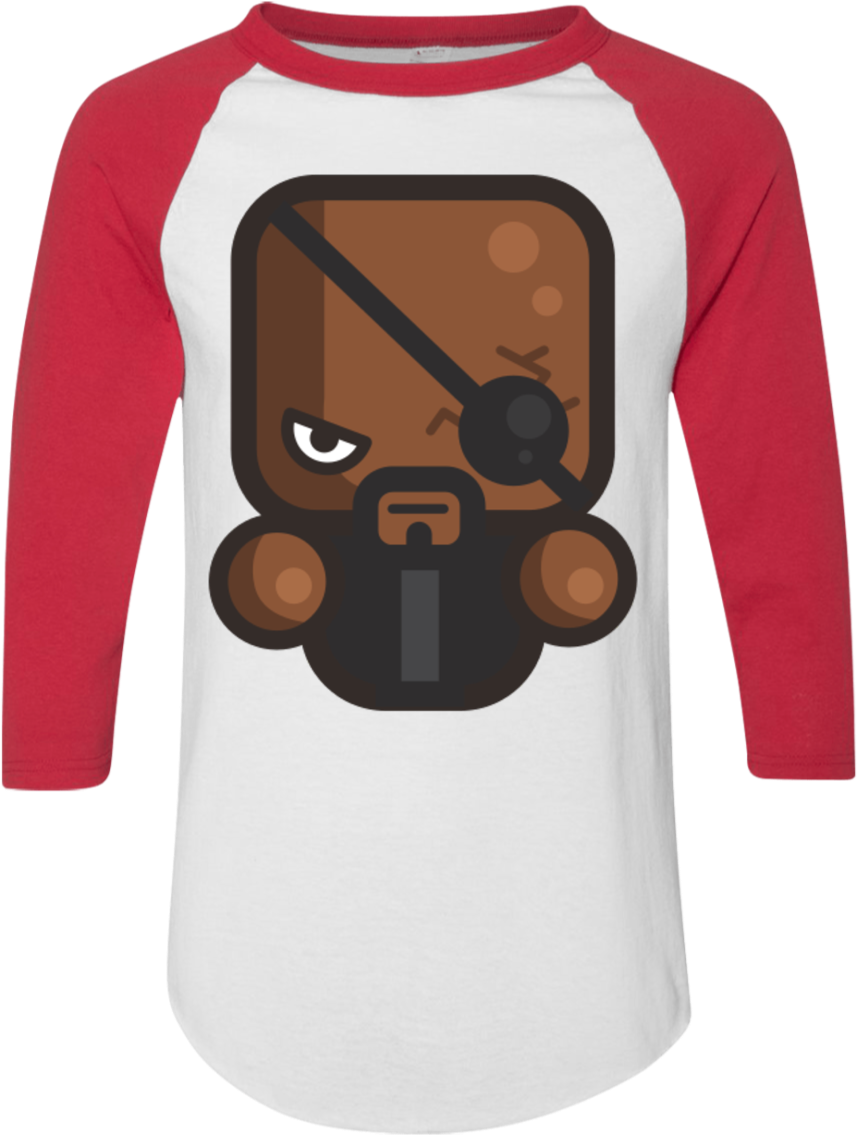 Load Image Into Gallery Viewer, Nick Fury Sporty T-shirt - Shirt (1155x1155), Png Download