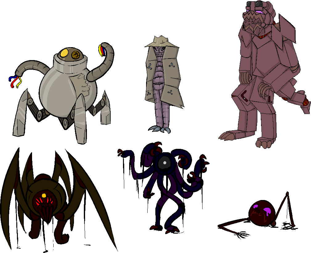 I Present To You A Club Of Three Robot Ocs Called - Undertale Oc Robot (1009x821), Png Download