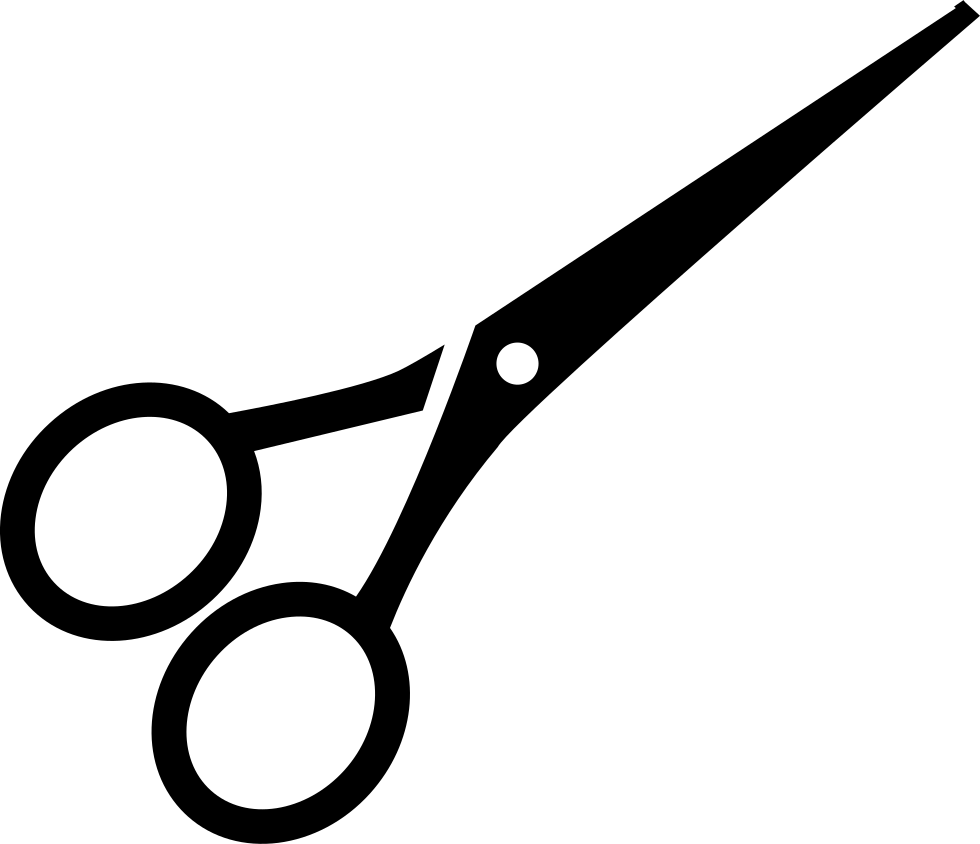 Scissors Png Icon Free - Tijeras Dibujo De Peluquerias Png (980x844), Png Download