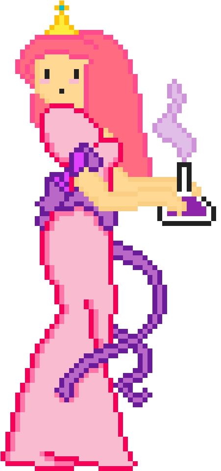 Princess Bubblegum By Alois - Illustration (1000x1100), Png Download