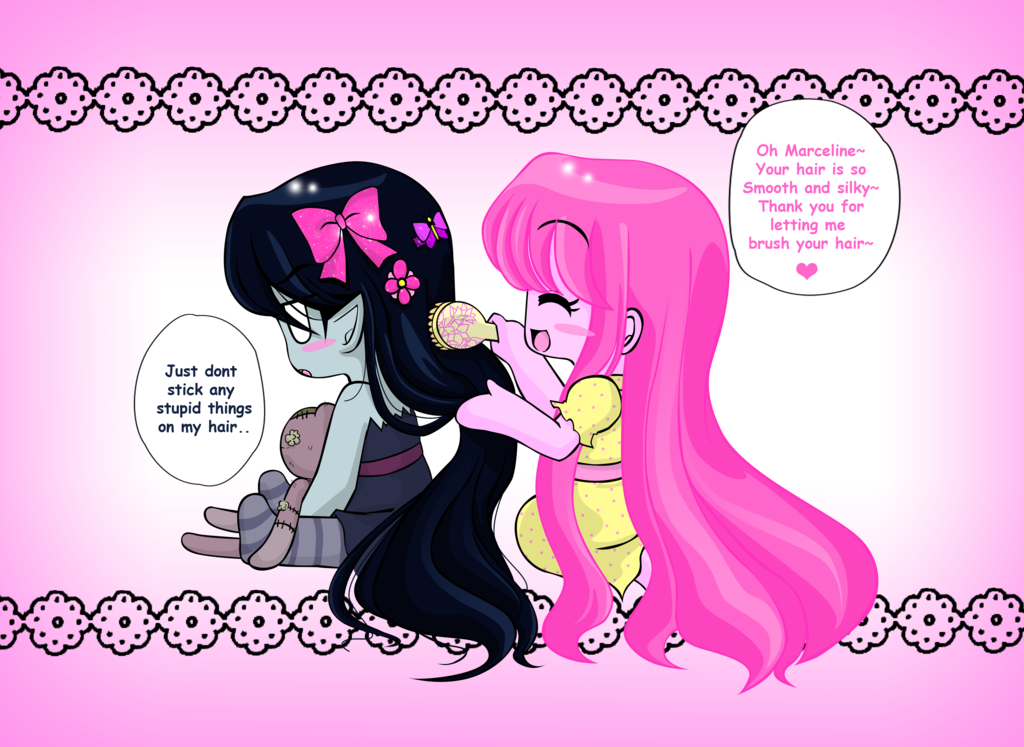 Adventure Time Fond D'écran Possibly Containing Animé - Chibi Adventure Time Marceline (1024x747), Png Download