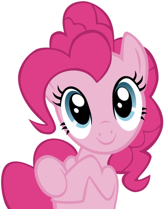 The Element She Represents Doesn't Fit In With The - Mlp Cute Pinkie Pie (560x680), Png Download