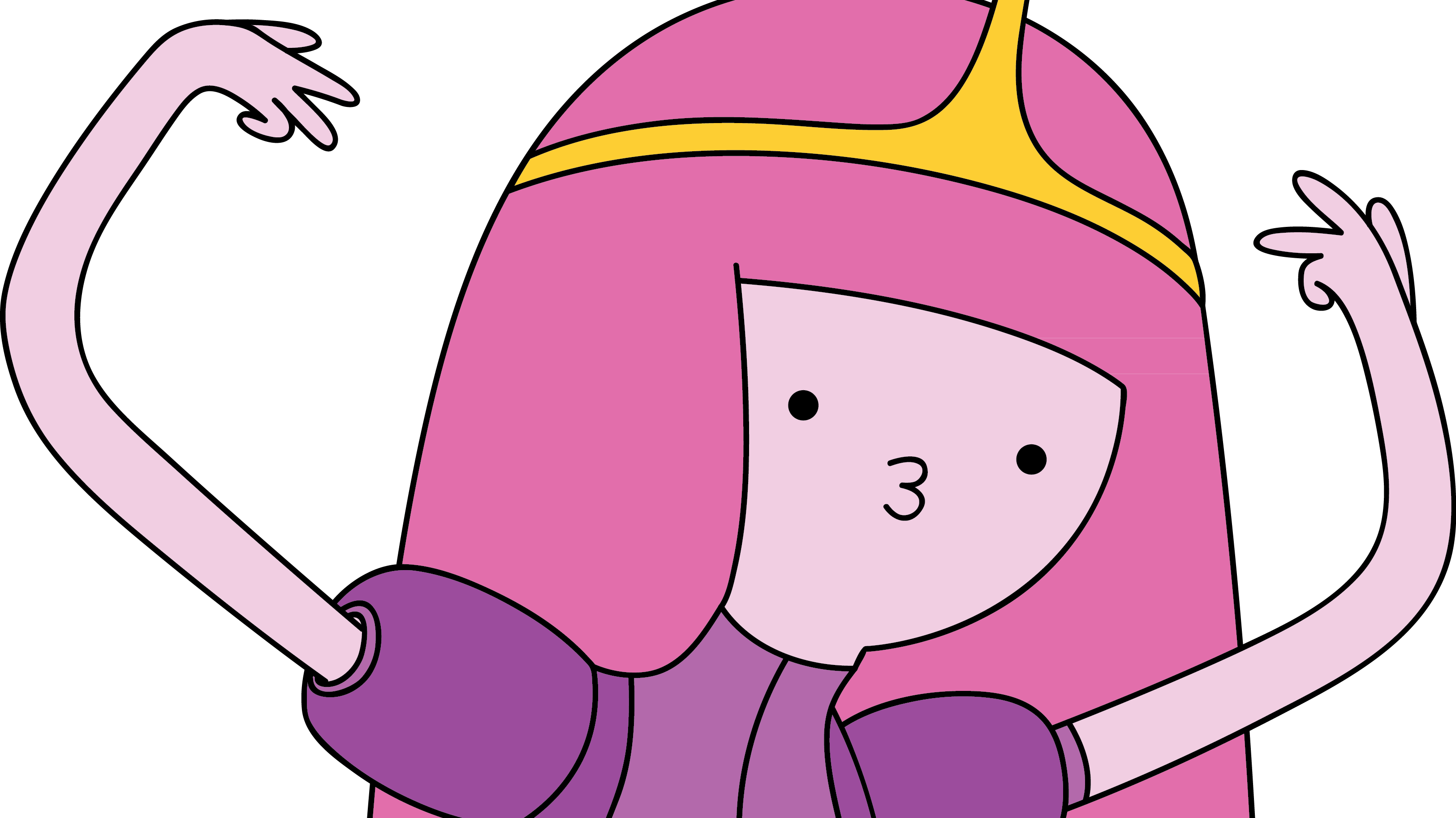 Download Adventure Time Princess Bubblegum Png Full Size PNG Image 