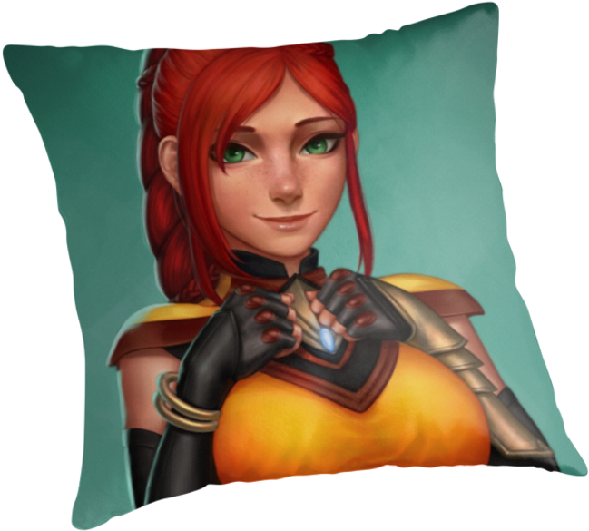 Paladins" Throw Pillows Mircosciamart Redbubble - Cushion (875x875), Png Download