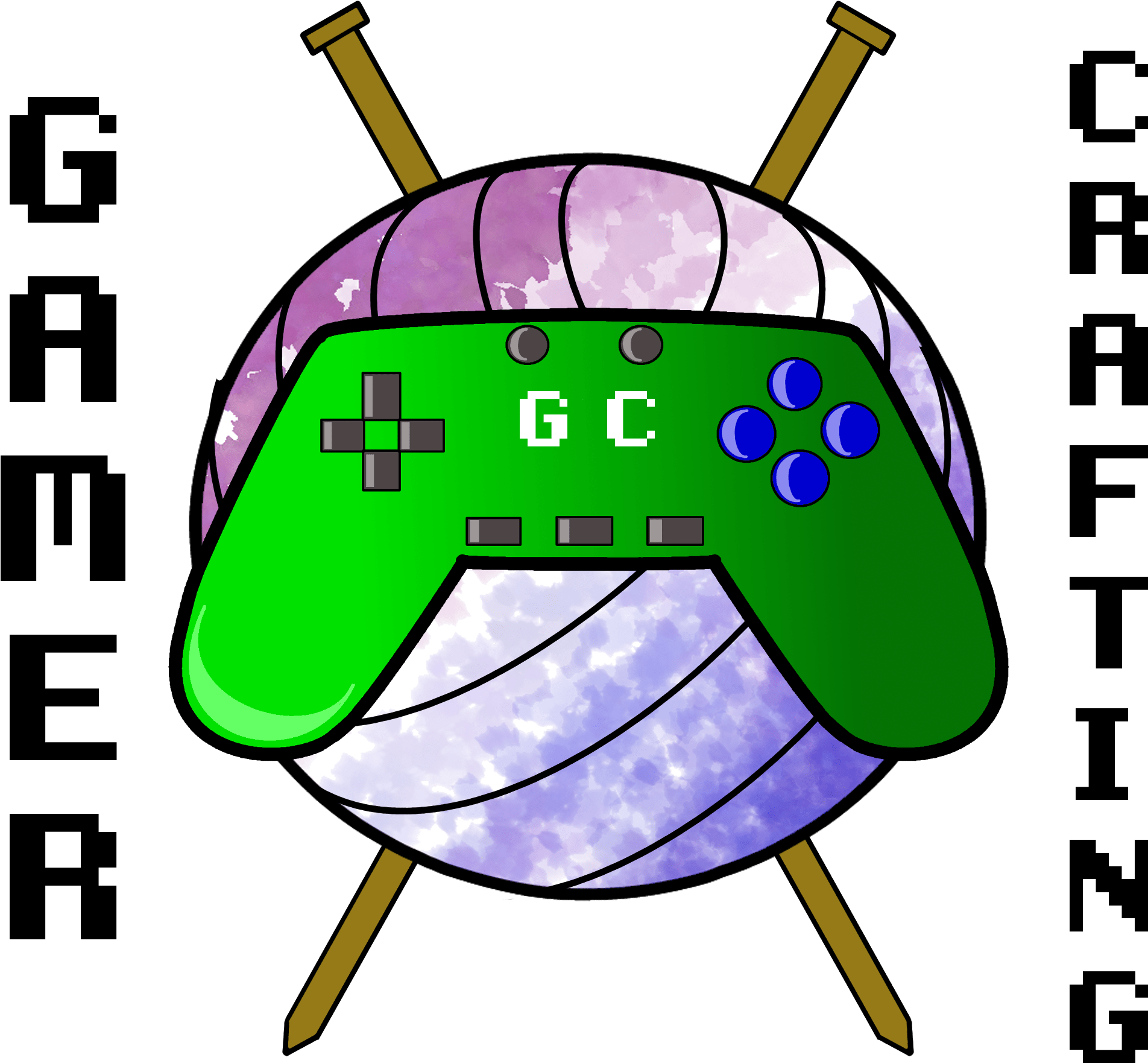 Gamercrafting Logo (2387x2068), Png Download