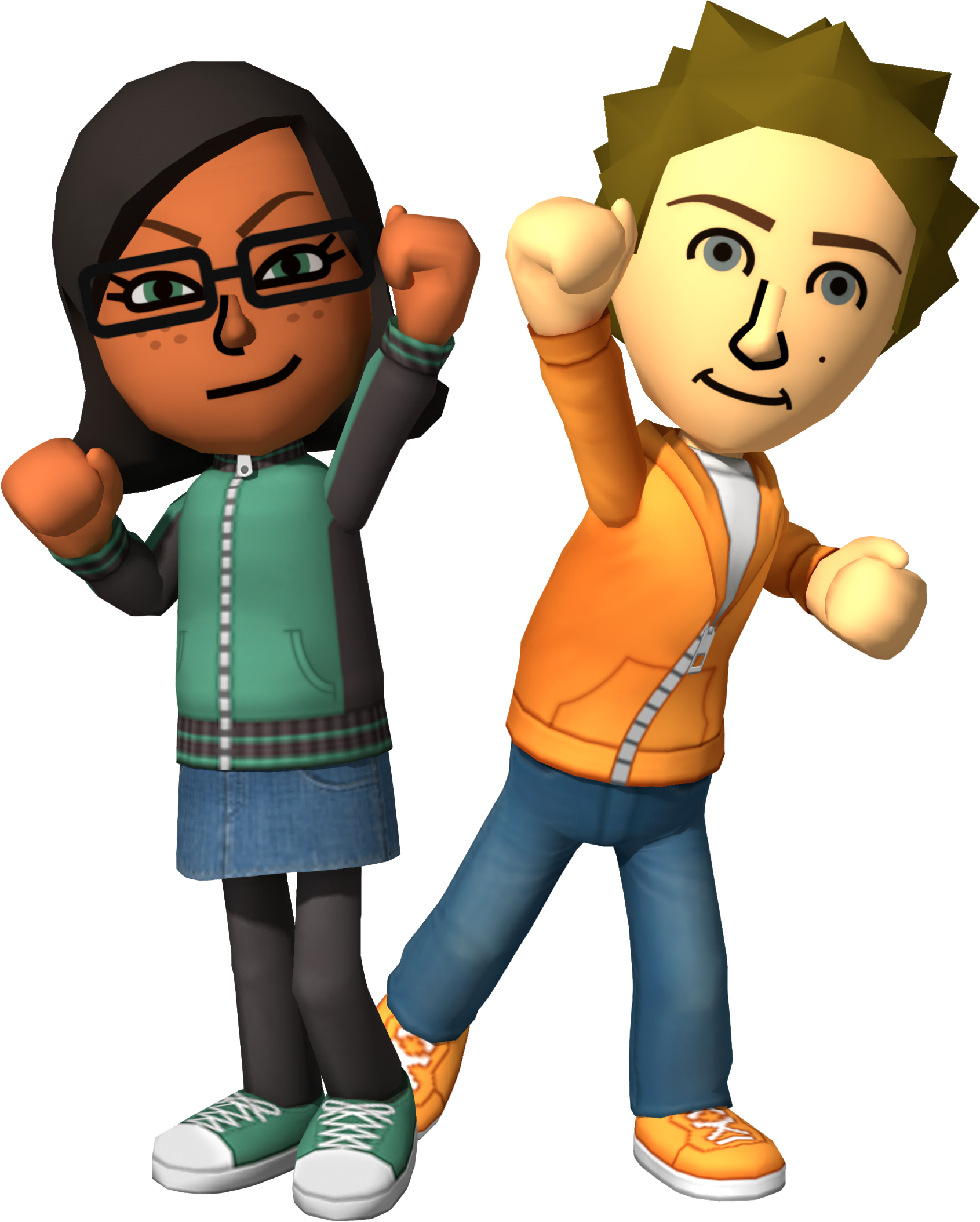Fortune Street Mii (1691x2108), Png Download