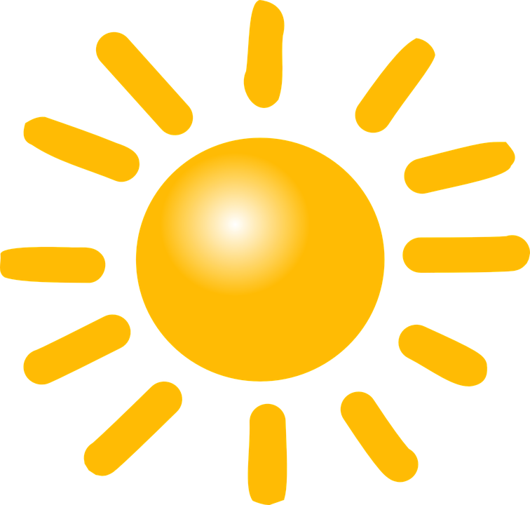 Sun Graphic Group Free Vector Weather Rays Ⓒ - Photoelectrochemical Water Splitting (756x720), Png Download