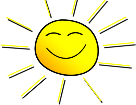 Sunshine Clipart Smiley - Smiley (640x480), Png Download