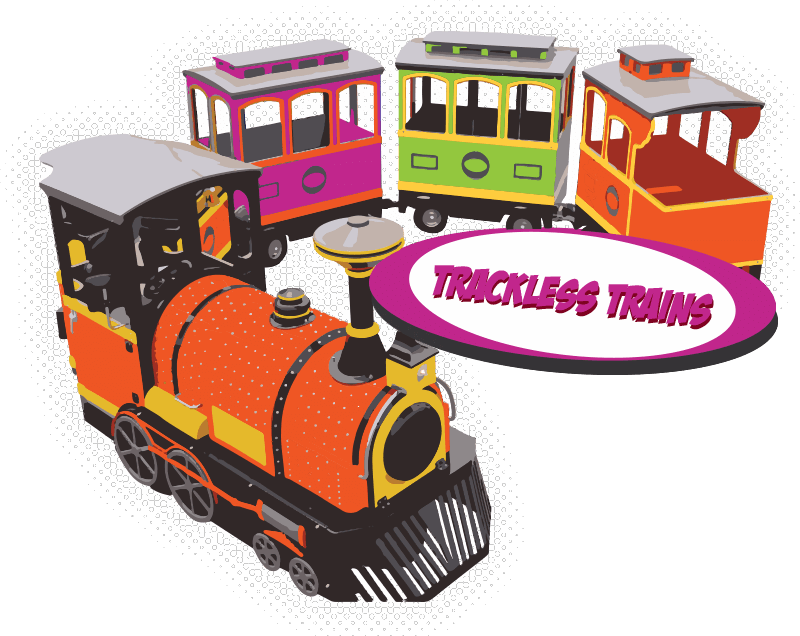 Electric Trackless Trains For Sale From Kid Steam Clip - Toy Vehicle (800x636), Png Download