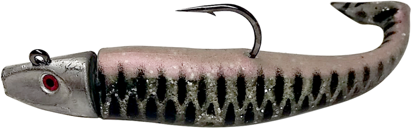 Al Gags Whip It Fish Ghost Mackerel 6" 2oz - Lunge (1024x562), Png Download