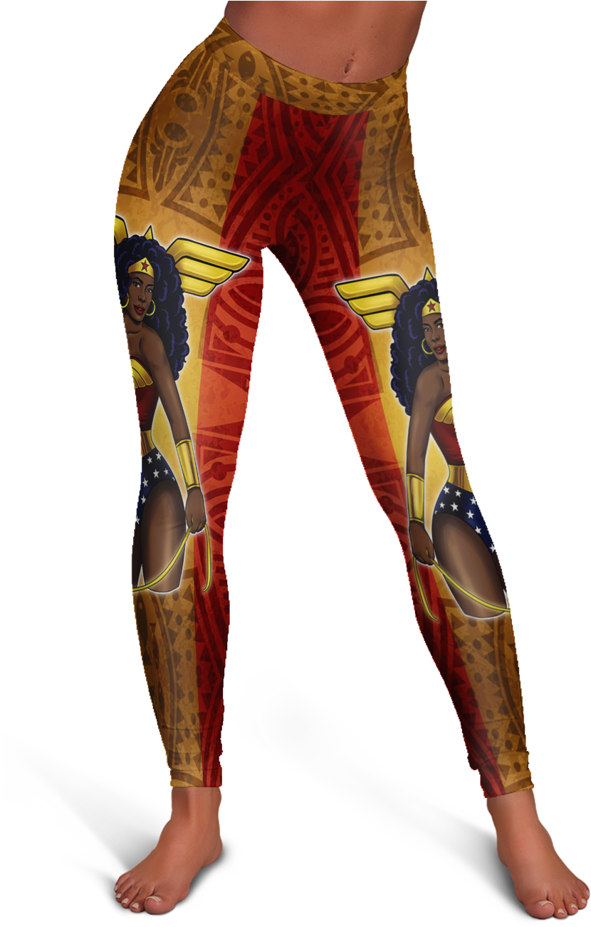 Wonder Woman Leggings (900x1348), Png Download