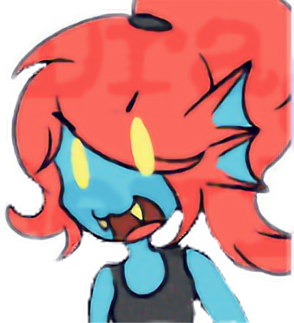 Undyne Sticker (1024x1126), Png Download
