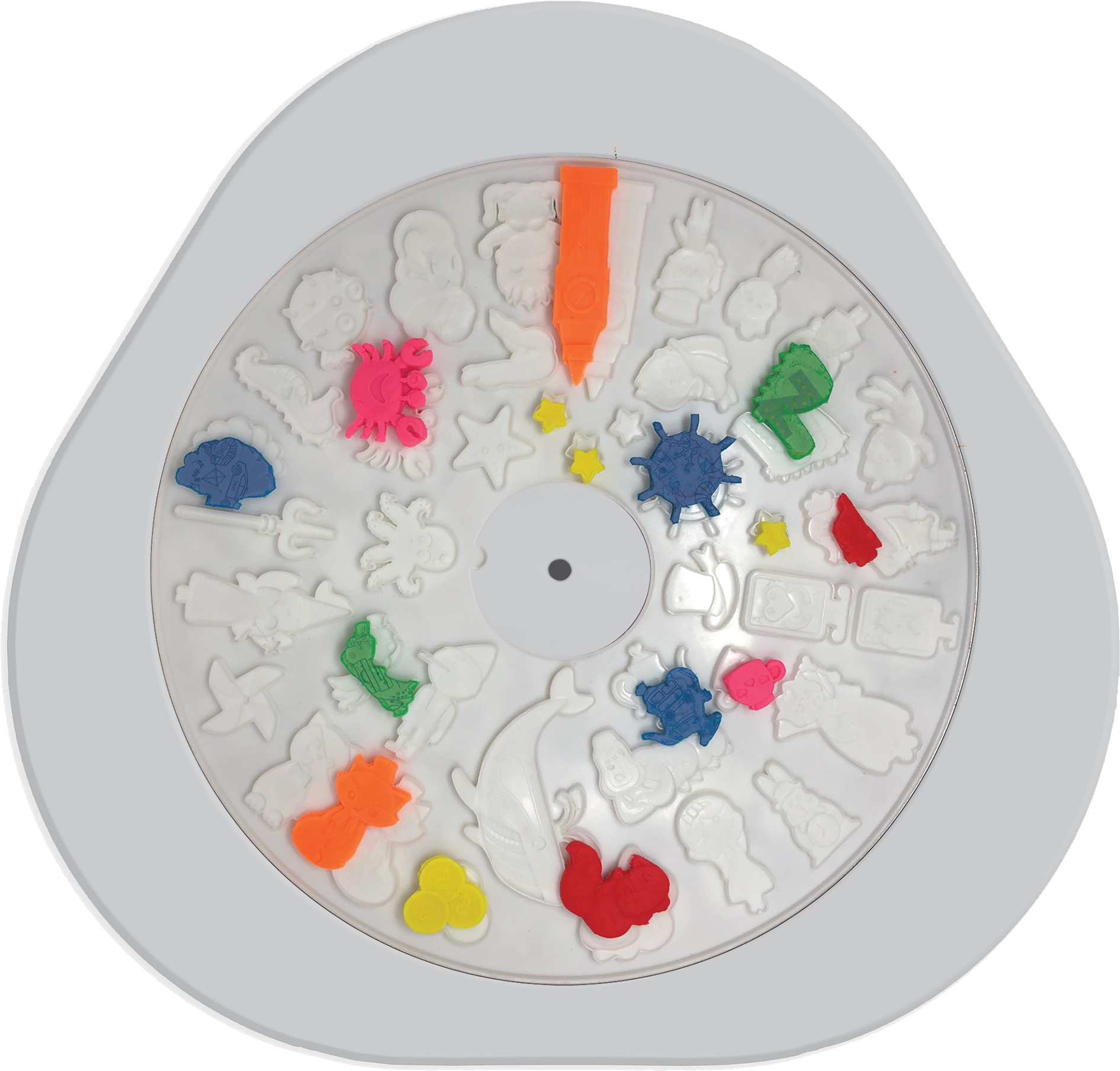 Double-sided Play Dough Board - Circle (1920x1920), Png Download