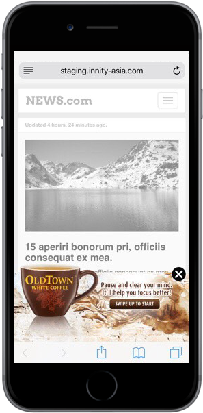 Top Creative] Oldtown White Coffee Wants You To Take - Iphone (740x740), Png Download