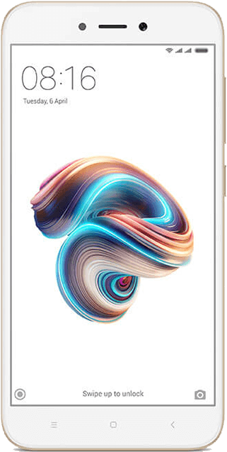 Xiaomi Redmi 5a 16 Gb Gold Front - Redmi 5a Gold Price (710x710), Png Download