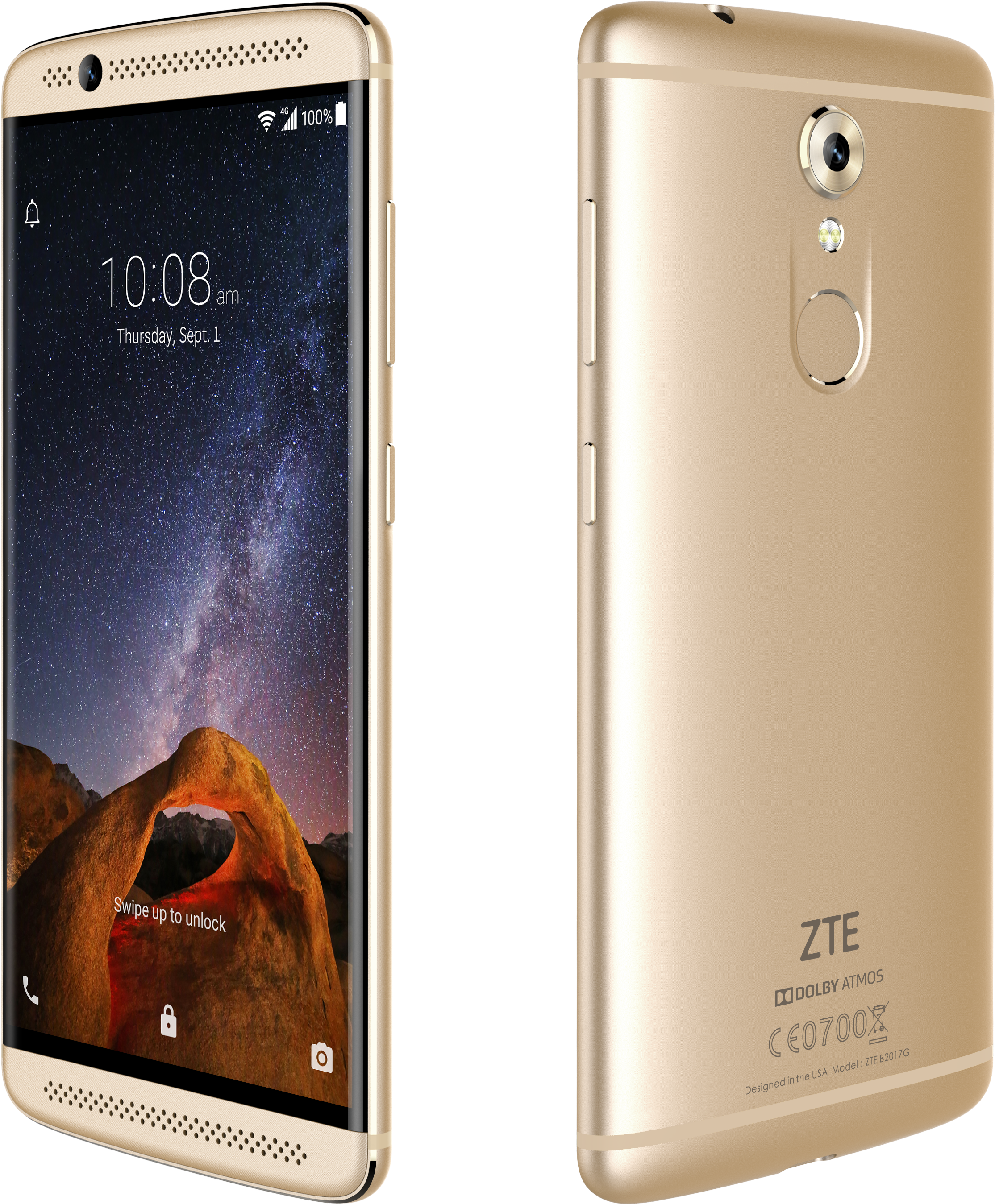 1 Of - Zte Axon 7 (6000x3444), Png Download