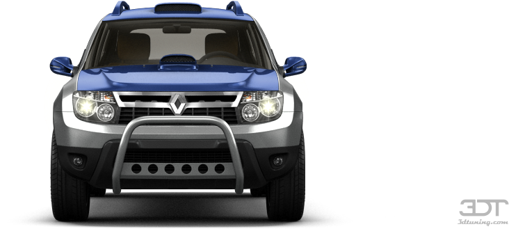 Renault Duster Crossover - 3d Tuning Dacia Duster (1004x373), Png Download
