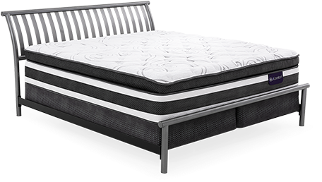 Image For Serta - Bed Frame (519x804), Png Download