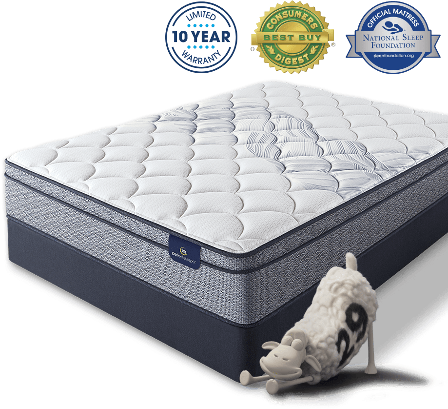 Serta Perfect Sleeper Presidents Day Clearance Super - Mattress (948x842), Png Download