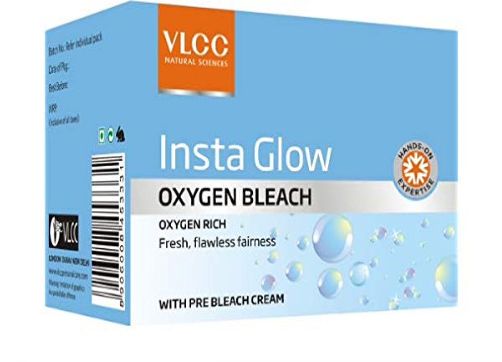 Vlcc Oxygen Bleach 60gm - Oxy Bleach For Man (1000x1225), Png Download