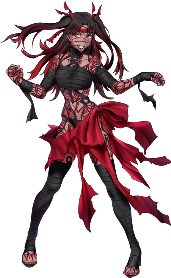 Tohsaka Rin Edition - Angra Mainyu (581x960), Png Download