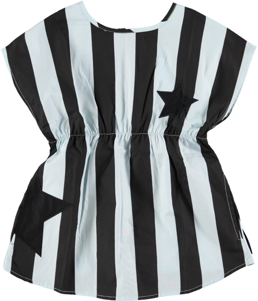 Picture Of 'stardust' Stripe Dress Turquoise - Blouse (600x600), Png Download