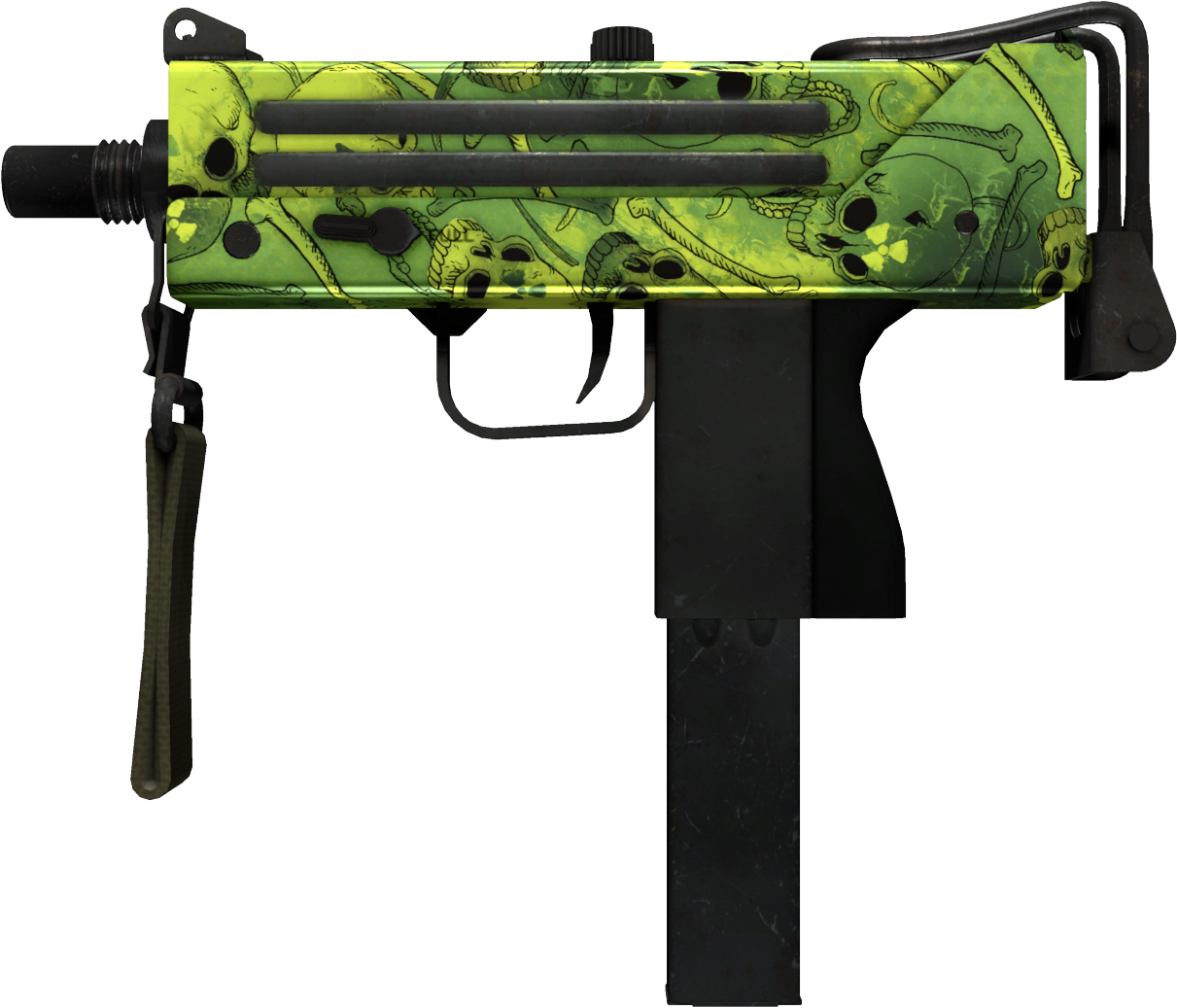 Nuclear Garden - Csgo Mac 10 (1280x1096), Png Download