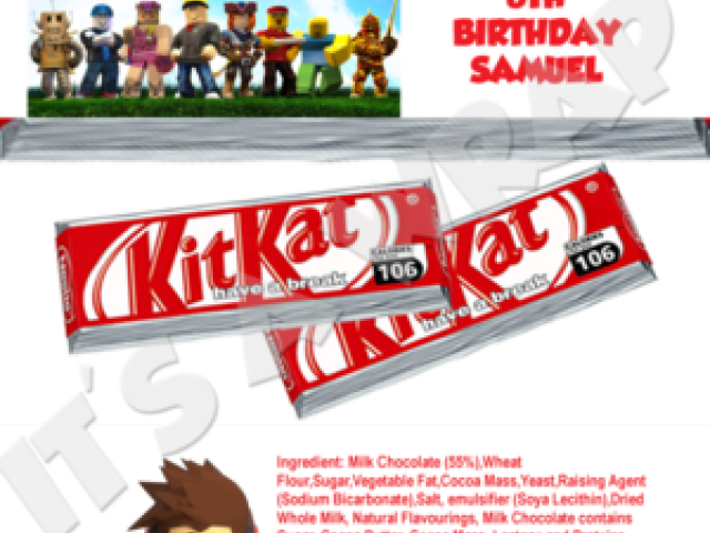 Add To Cart Button Clipart Roblox - Kit Kat (640x480), Png Download