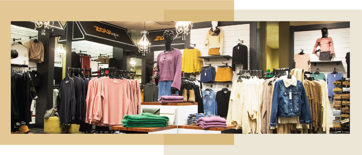 From Activewear To Accessories, You Can Find Everything - Boutique (1237x532), Png Download