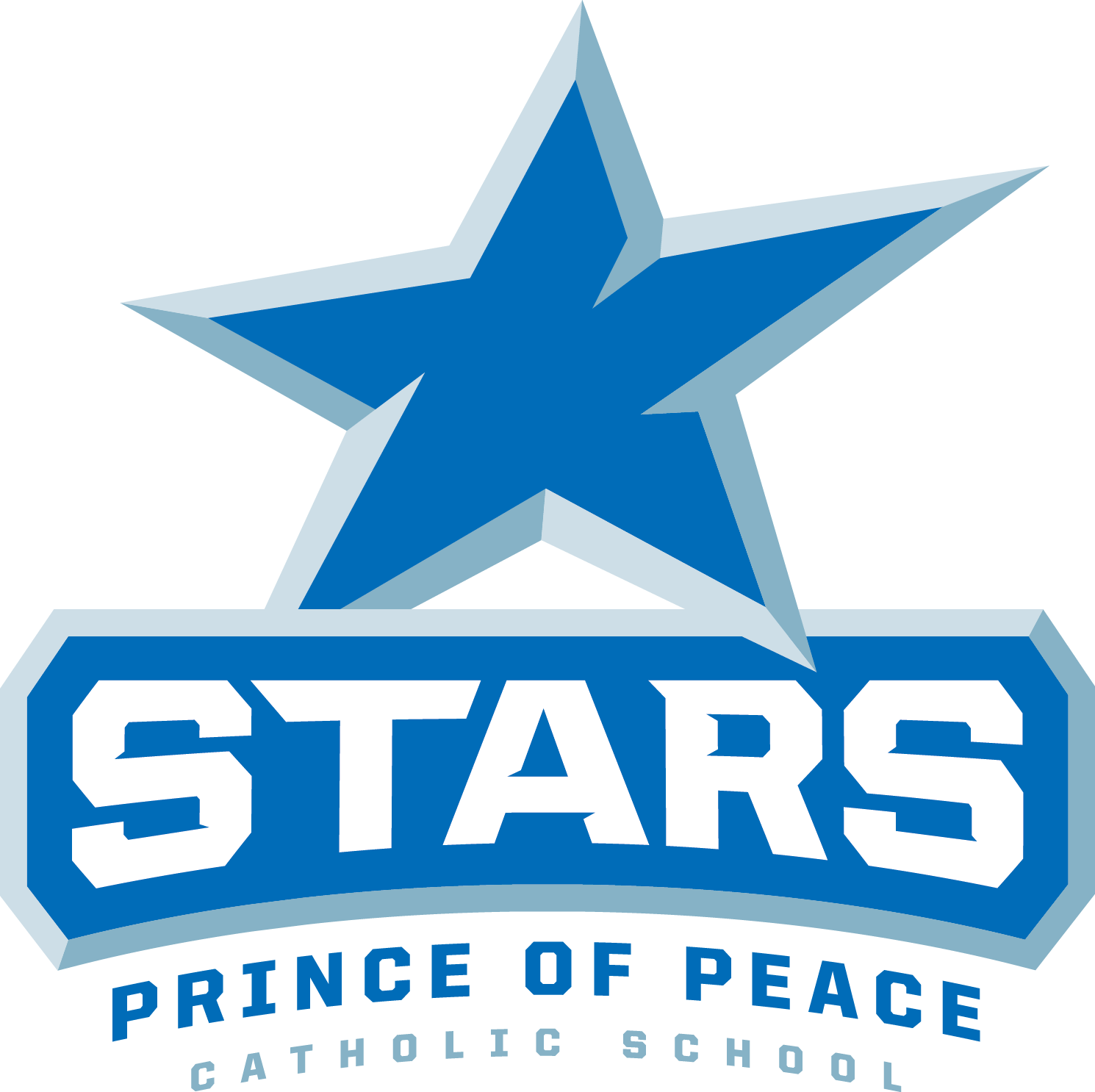 Click Here For Sports Medical Forms For Paricipation - Prince Of Peace Catholic School Stars (1490x1486), Png Download