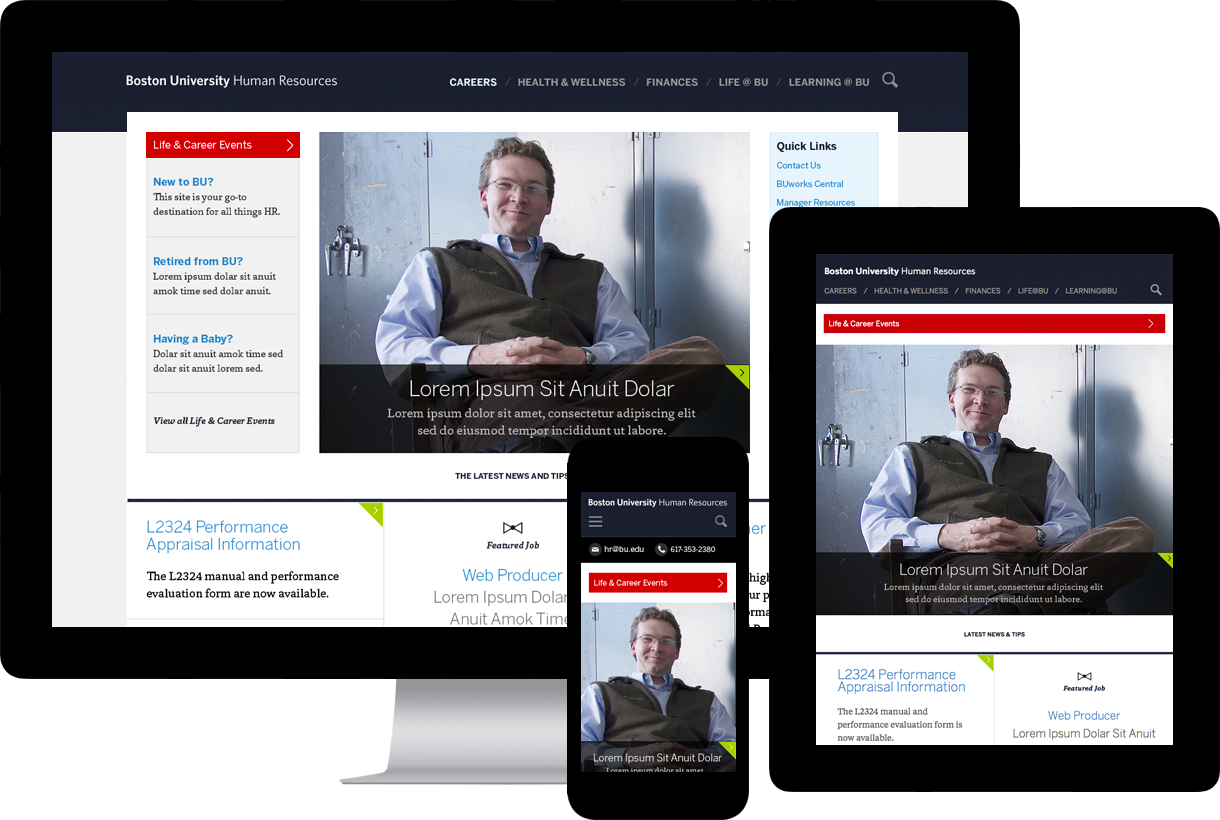 Bu Human Resources - Website (1220x820), Png Download